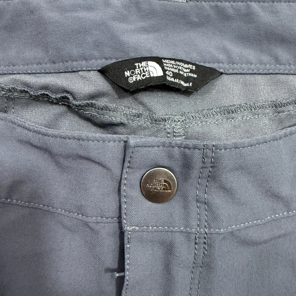 The North Face Pants Mens 40x26 Gray Straight Leg Nylon Spandex Outdoor NF0A33JT